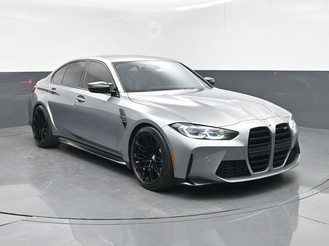 Skyscraper Gray Metallic 2023 BMW M3 RWD Sedan Rear-Wheel Drive 6-Speed Manual