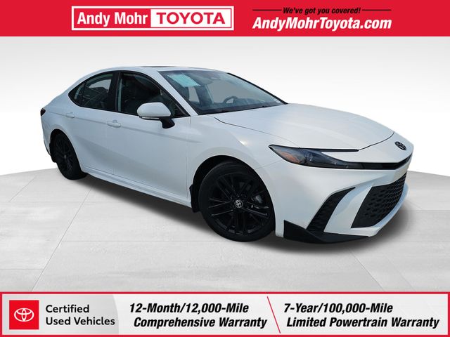 Ice Cap 2025 Toyota Camry SE FWD Sedan Front-Wheel Drive Continuously Variable Transmission