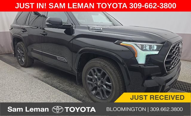 Black 2025 Toyota Sequoia SUV / Crossover Four-Wheel Drive Automatic