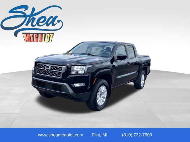 Super Black 2023 Nissan Frontier Pickup Truck Four-Wheel Drive 9-Speed Automatic
