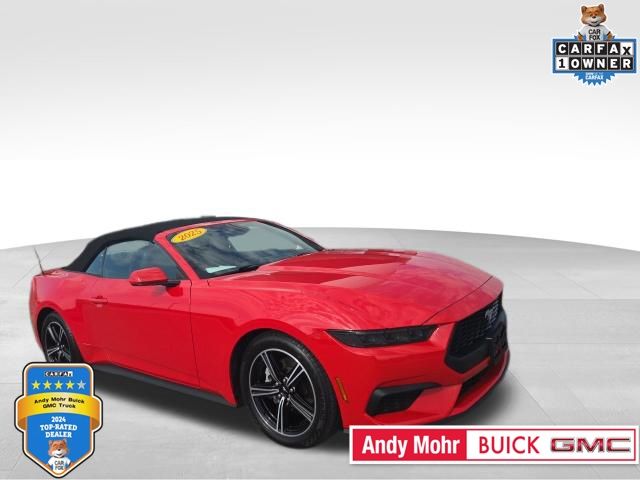 Race Red 2025 Ford Mustang Convertible Rear-Wheel Drive Automatic