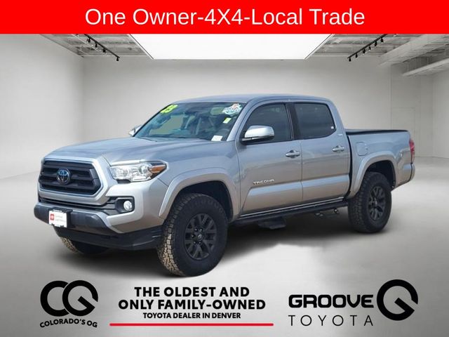 Celestial Silver Metallic 2023 Toyota Tacoma Pickup Truck Four-Wheel Drive 6-Speed Automatic