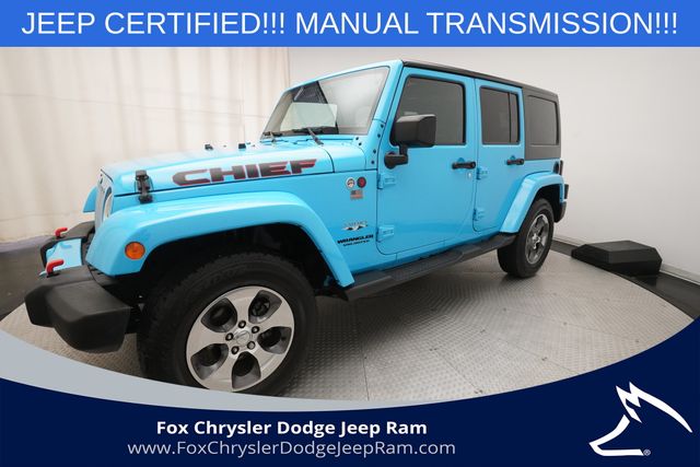 Chief Clearcoat 2017 Jeep Wrangler SUV / Crossover Four-Wheel Drive 6-Speed Manual