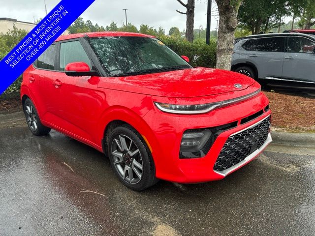 Inferno Red 2021 Kia Soul SUV / Crossover Front-Wheel Drive 7-Speed Automatic