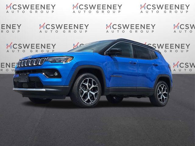 Hydro Blue Pearlcoat 2025 Jeep Compass SUV / Crossover Four-Wheel Drive 8-Speed Automatic