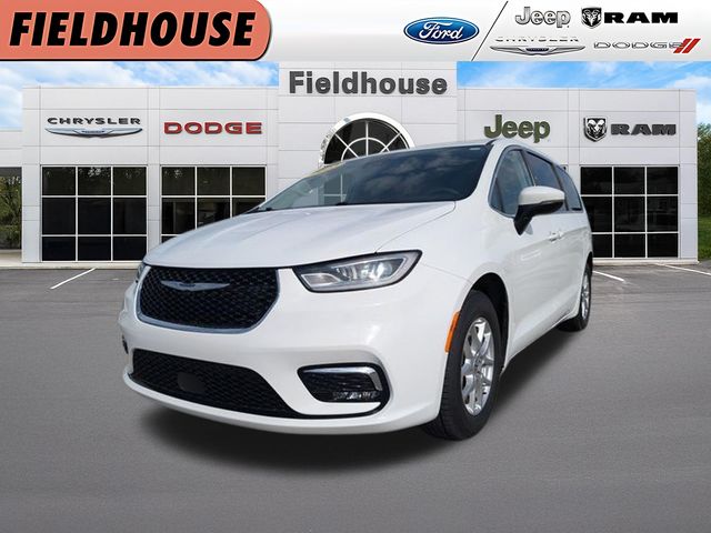 Bright White Clearcoat 2023 Chrysler Pacifica Touring L FWD Minivan Front-Wheel Drive 9-Speed Automatic