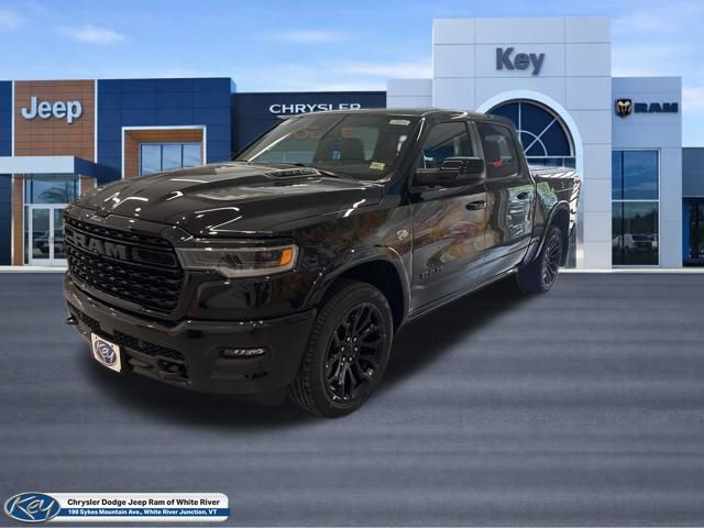 Diamond Black Crystal Pearlcoat 2026 RAM 1500 Pickup Truck Four-Wheel Drive 8-Speed Automatic