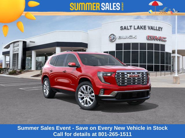 Volcanic Red Tintcoat 2026 GMC Acadia Denali AWD SUV / Crossover Four-Wheel Drive 8-Speed Automatic