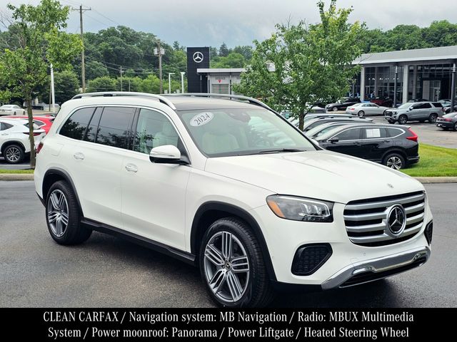 Polar White 2024 Mercedes-Benz GLS SUV / Crossover All-Wheel Drive 9-Speed Automatic