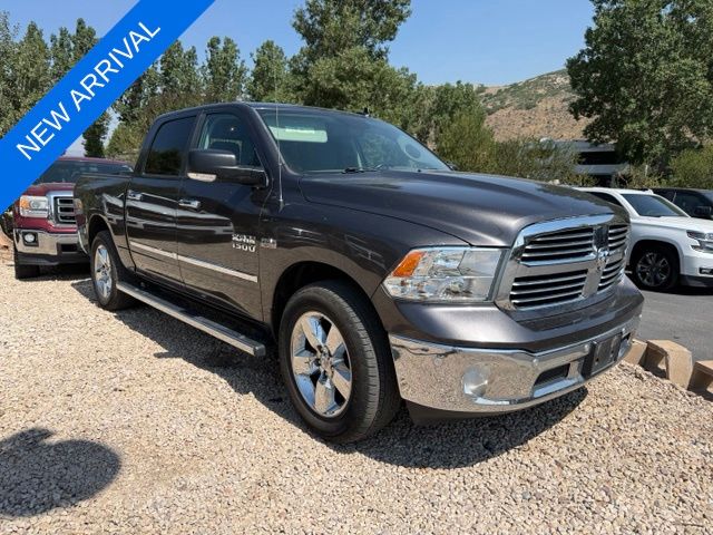 Gray (Granite Crystal Metallic Clearcoat) 2016 RAM 1500 Pickup Truck Four-Wheel Drive 8-Speed Automatic