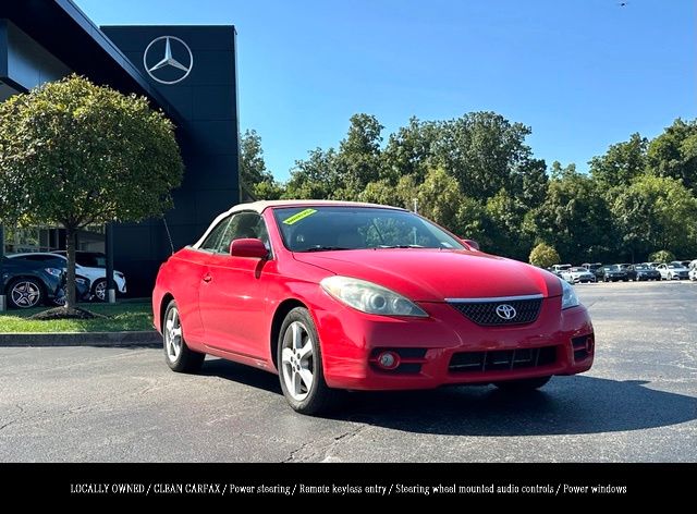 Absolutely Red 2007 Toyota Camry Solara Coupe Front-Wheel Drive 5-Speed Automatic Overdrive