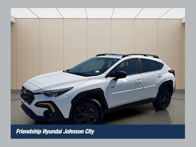 Crystal White Pearl 2025 Subaru Crosstrek SUV / Crossover All-Wheel Drive Continuously Variable Transmission
