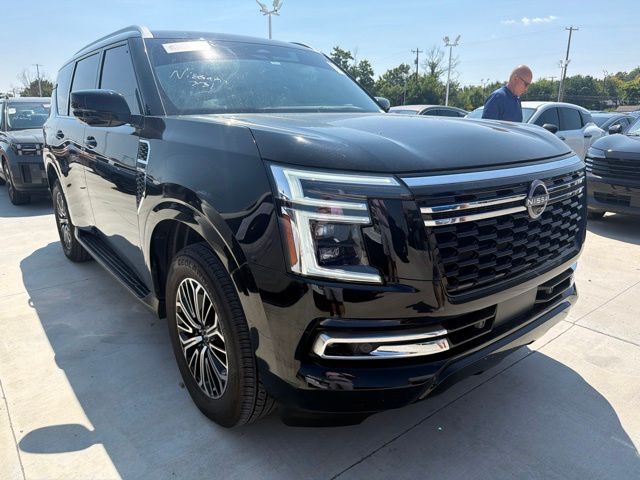 Super Black 2025 Nissan Armada SUV / Crossover Four-Wheel Drive 9-Speed Automatic