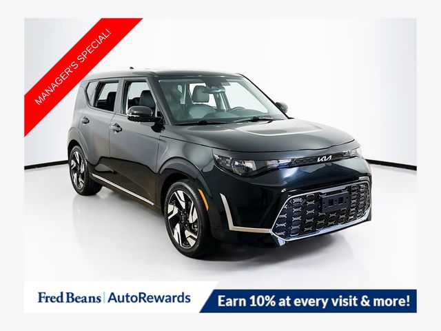 Fusion Black 2023 Kia Soul SUV / Crossover Front-Wheel Drive Continuously Variable Transmission