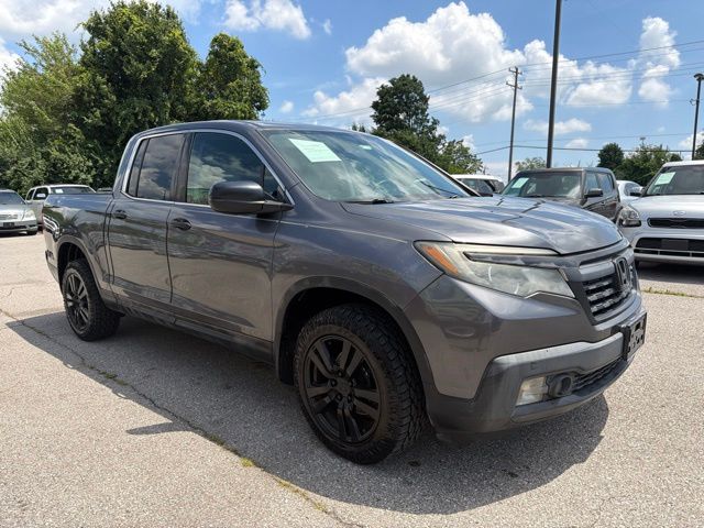 Gray 2017 Honda Ridgeline Pickup Truck All-Wheel Drive 6-Speed Automatic