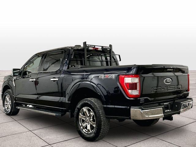 2021 Ford F-150 Lariat Blue at Phil Fitts Ford
