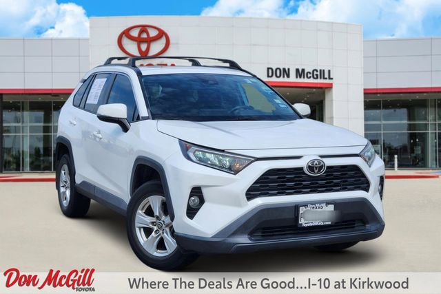 2021 Toyota RAV4 XLE White at Toyota of Victoria