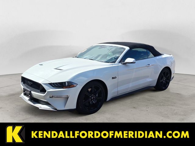 Oxford White 2018 Ford Mustang GT Premium Convertible RWD Convertible Rear-Wheel Drive Automatic