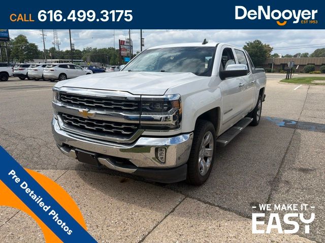  2017 Chevrolet Silverado 1500 LTZ Crew Cab 4WD   