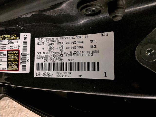 2018 Toyota Tundra SR5 Gray at Klick Lewis Buick Chevrolet