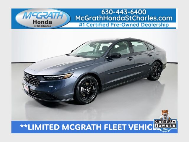 Meteorite Gray Metallic 2025 Honda Accord Sedan Front-Wheel Drive Continuously Variable Transmission