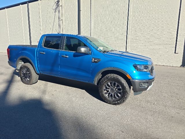 Velocity Blue Metallic 2022 Ford Ranger XLT SuperCrew RWD Pickup Truck 4X2 Automatic
