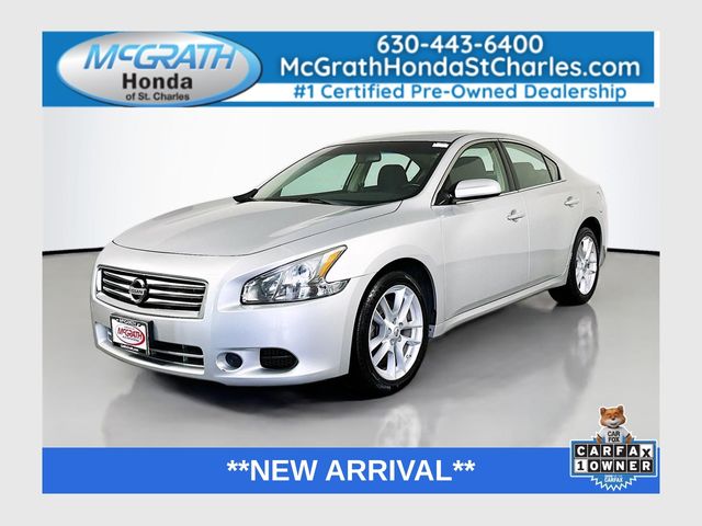 Brilliant Silver Metallic 2014 Nissan Maxima S Sedan Front-Wheel Drive Continuously Variable Transmission