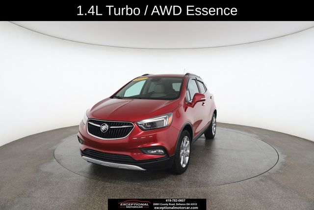 Winterberry Red Metallic 2017 Buick Encore Essence AWD SUV / Crossover All-Wheel Drive 6-Speed Automatic Overdrive