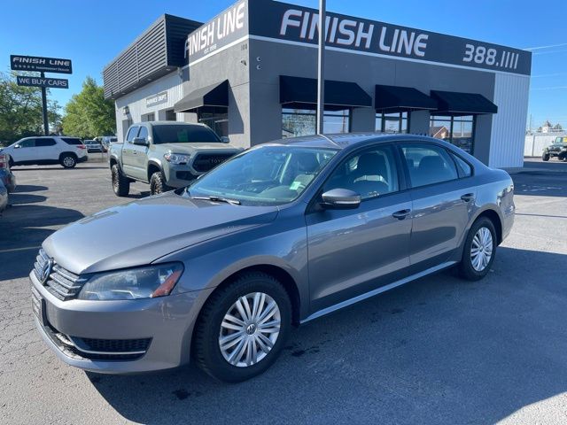Platinum Gray Metallic 2015 Volkswagen Passat Sedan Front-Wheel Drive 6-Speed Automatic