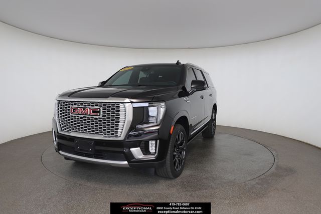 Black 2023 GMC Yukon Denali 4WD SUV / Crossover Four-Wheel Drive