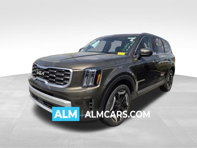 Dark Moss 2025 Kia Telluride S FWD SUV / Crossover Front-Wheel Drive 8-Speed Automatic