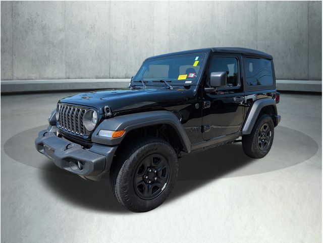 Black Clearcoat 2025 Jeep Wrangler SUV / Crossover Four-Wheel Drive 6-Speed Manual