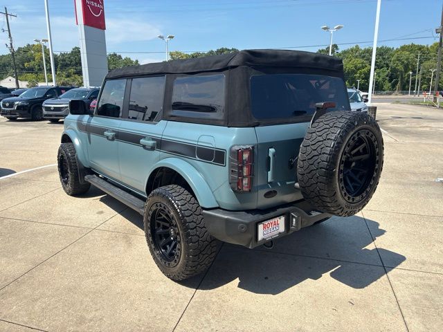 2023 Ford Bronco Outer Banks Blue at Ross Downing Buick GMC