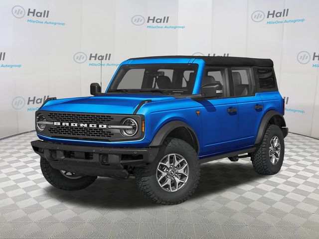 Velocity Blue Metallic 2025 Ford Bronco Badlands 4-Door 4WD SUV / Crossover Four-Wheel Drive Automatic