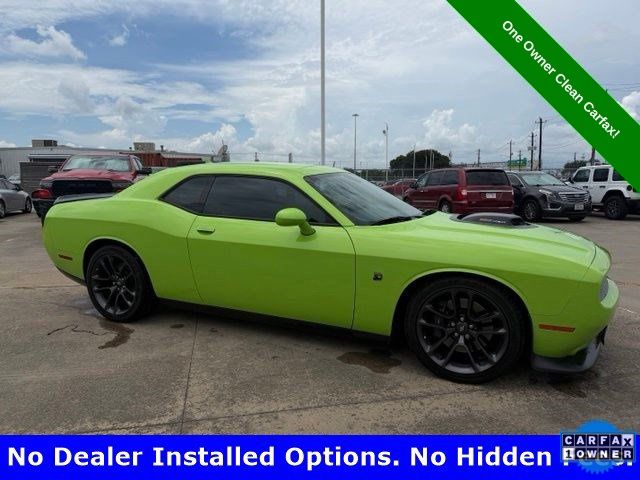 2023 Dodge Challenger R/T Scat Pack Green at Bayway Cadillac of The Woodlands