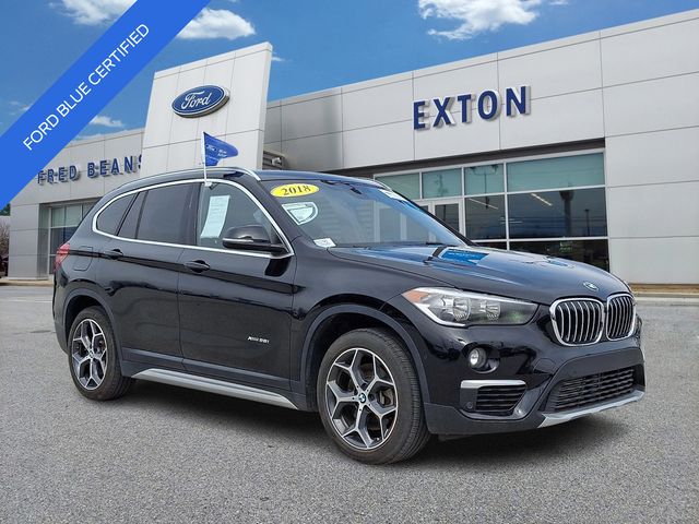 Jet Black 2018 BMW X1 xDrive28i AWD SUV / Crossover All-Wheel Drive 8-Speed Automatic
