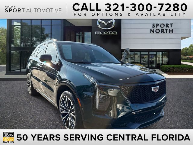 Emerald Lake Metallic 2025 Cadillac XT4 SUV / Crossover Front-Wheel Drive 9-Speed Automatic