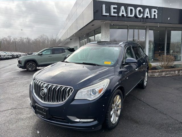 Dark Sapphire Blue Metallic 2015 Buick Enclave Premium AWD SUV / Crossover All-Wheel Drive 6-Speed Automatic Overdrive