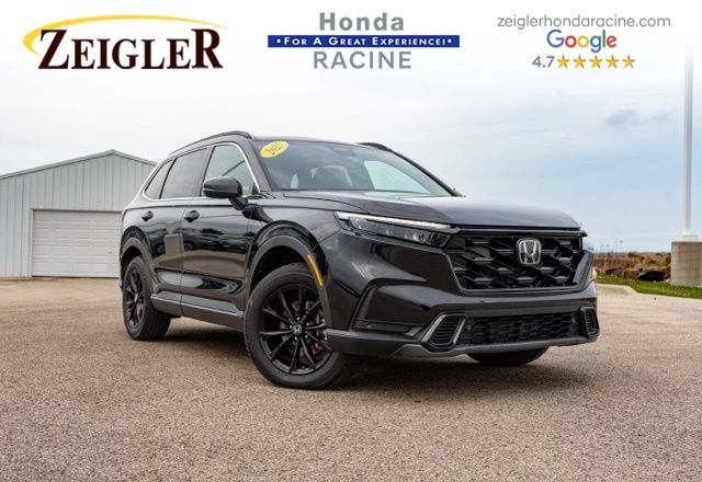 Crystal Black Pearl 2025 Honda CR-V Hybrid Sport-L AWD SUV / Crossover All-Wheel Drive Continuously Variable Transmission