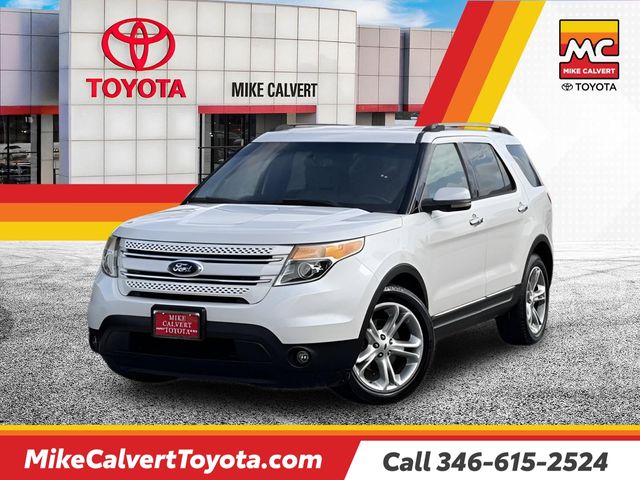 Oxford White 2013 Ford Explorer SUV / Crossover Front-Wheel Drive 6-Speed Automatic