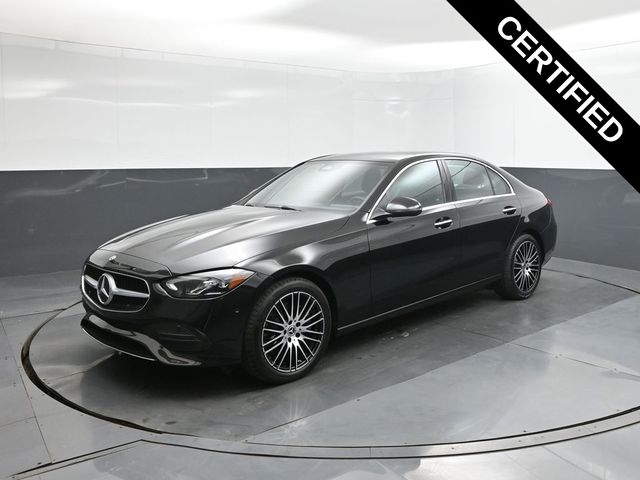 Black 2026 Mercedes-Benz C-Class Sedan Rear-Wheel Drive 9-Speed Automatic