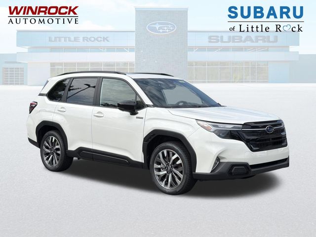 Crystal White Pearl 2026 Subaru Forester Hybrid SUV / Crossover All-Wheel Drive Continuously Variable Transmission