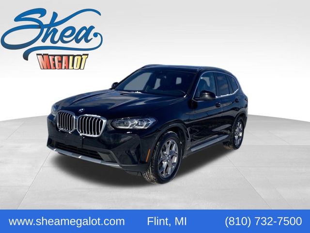 Jet Black 2024 BMW X3 xDrive30i AWD SUV / Crossover All-Wheel Drive 8-Speed Automatic
