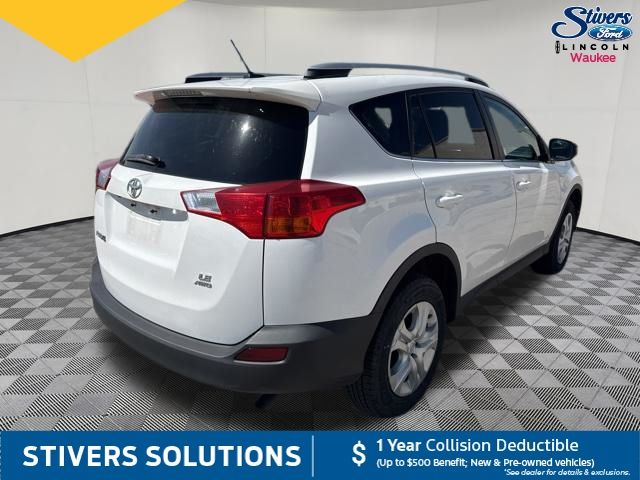 2014 Super White Toyota RAV4 LE AWD SUV