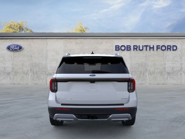 2026 Ford Explorer Platinum White at Luther Ford