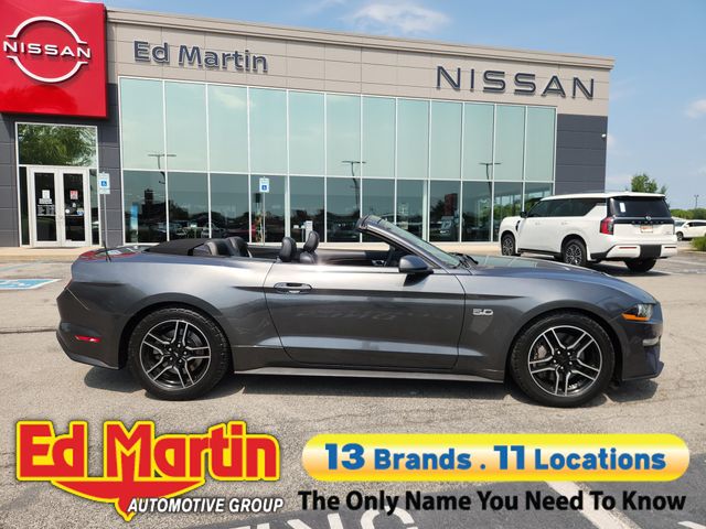 Gray (Magnetic) 2020 Ford Mustang Convertible Rear-Wheel Drive Automatic