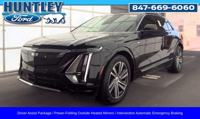 Stellar Black Metallic 2024 Cadillac LYRIQ SUV / Crossover All-Wheel Drive 1-Speed Automatic