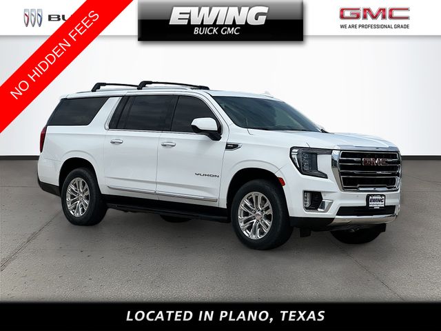 Summit White 2023 GMC Yukon XL SLT RWD SUV / Crossover 4X2 10-Speed Automatic