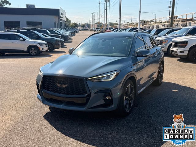 Slate Gray 2024 INFINITI QX50 SUV / Crossover Front-Wheel Drive Continuously Variable Transmission