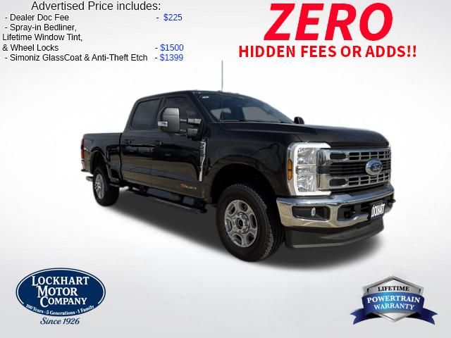 Bronze Metallic 2025 Ford F-250 Super Duty XLT Crew Cab 4WD Pickup Truck Four-Wheel Drive Automatic